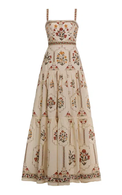Agua By Agua Bendita Lima Patterned Maxi Dress