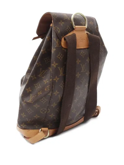 Pre-owned Louis Vuitton 2000 Montsouris Gm Backpack