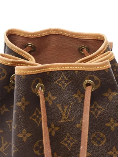 Pre-owned Louis Vuitton 2000 Montsouris Gm Backpack