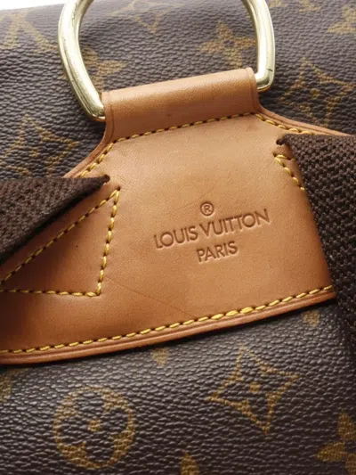 Pre-owned Louis Vuitton 2000 Montsouris Gm Backpack