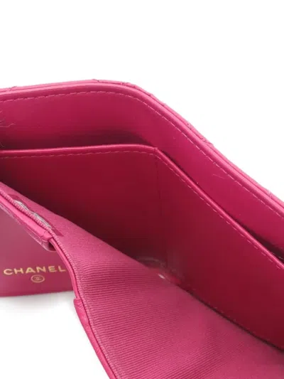 Pre-owned Chanel 2021 2.55 Matelasse Tri-fold Wallet