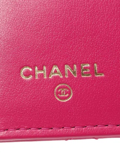 Pre-owned Chanel 2021 2.55 Matelasse Tri-fold Wallet