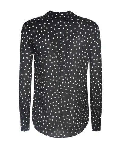 Pinko Polka-dot Long-sleeved Shirt