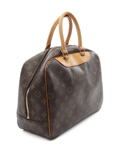Pre-owned Louis Vuitton 2004 Deauville Handbag In Brown