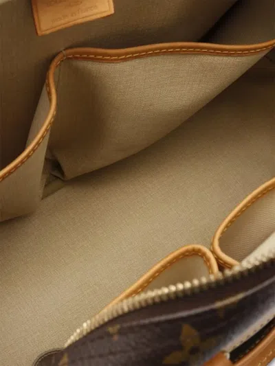Pre-owned Louis Vuitton 2004 Deauville Handbag In Brown