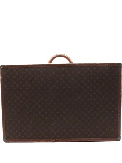 Pre-owned Louis Vuitton 2008 Alzer 80 Monogram Trunk Case