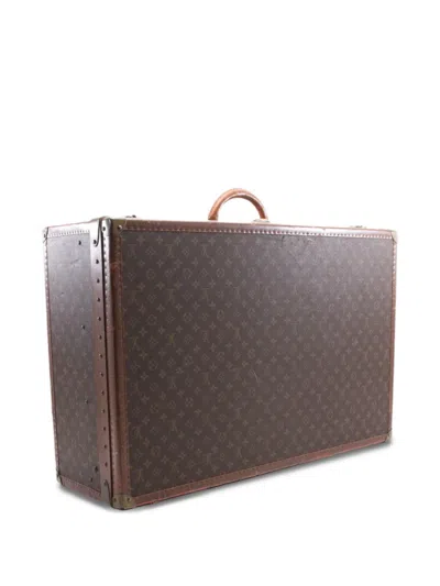 Pre-owned Louis Vuitton 2008 Alzer 80 Monogram Trunk Case