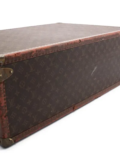 Pre-owned Louis Vuitton 2008 Alzer 80 Monogram Trunk Case