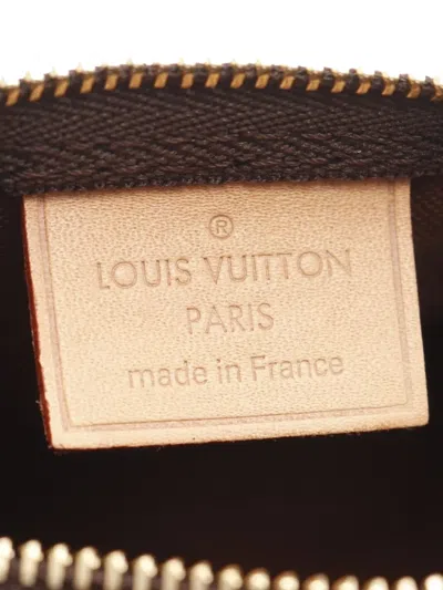 Pre-owned Louis Vuitton 2020 Nano Speedy Handbag In Brown
