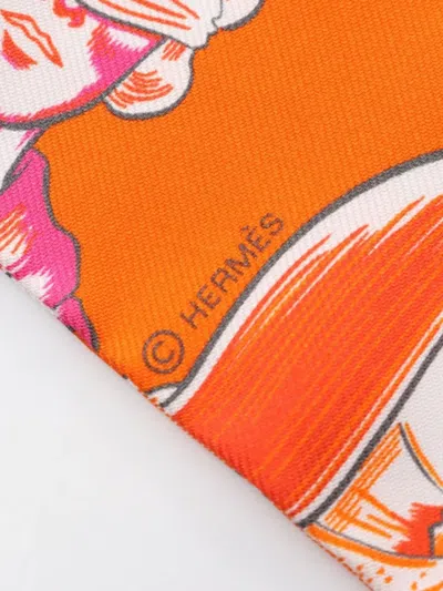 Pre-owned Hermes 2021 Dress Code Ribbon Scarf