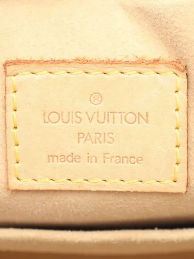 Pre-owned Louis Vuitton 2005 Manhattan Pm Tote Bag In Brown