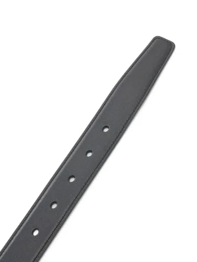 Pre-owned Saint Laurent 2021 Cassandre Leather Belt