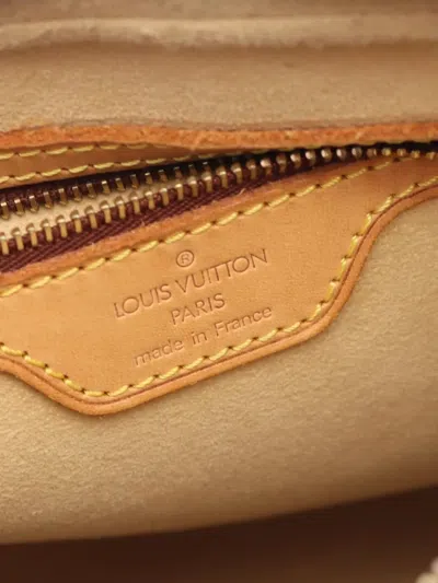Pre-owned Louis Vuitton 2002 Looping Mm Shoulder Bag In Brown