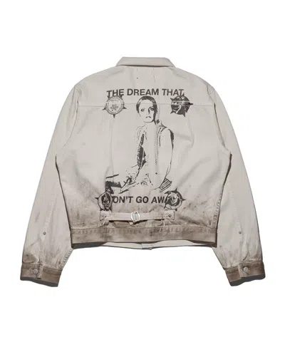 Enfants Riches Deprimes Type Vii Jacket 'the Dream That Won't Go Away' In Neutral