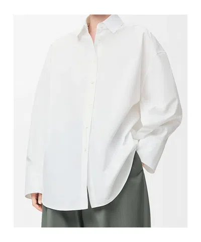 Loewe Cape Shirt In Cotton In White