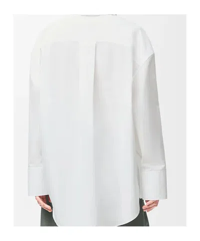 Loewe Cape Shirt In Cotton In White