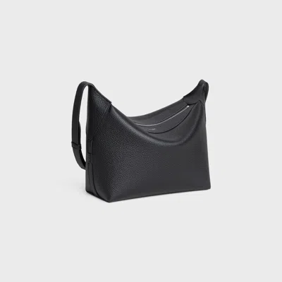Celine Harry Crossbody Bag In Grained Calfskin