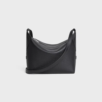 Celine Harry Crossbody Bag In Grained Calfskin