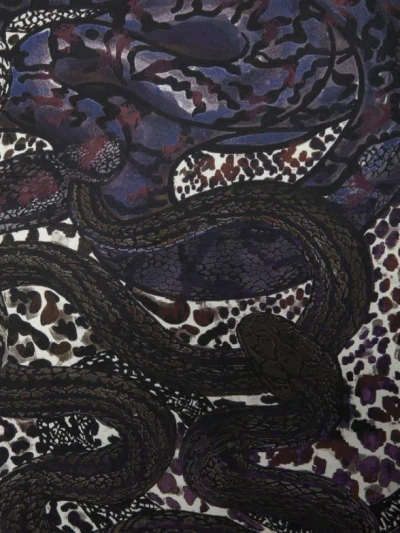 Zadig & Voltaire Debbie 85 Snakes Scarf