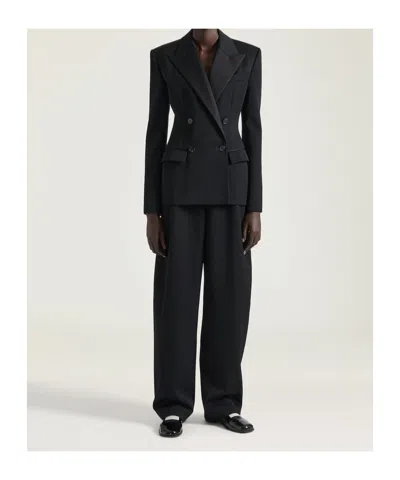 Givenchy Jacket In Wool With Satin Collar