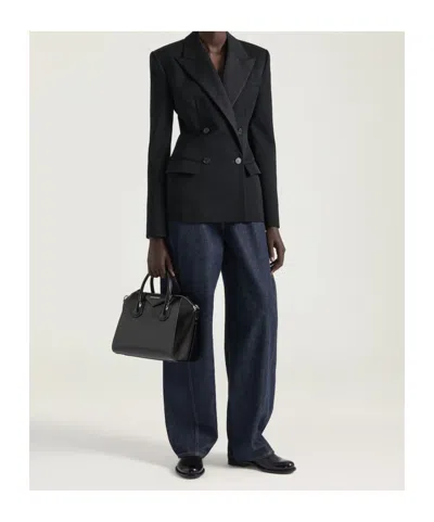 Givenchy Jacket In Wool With Satin Collar