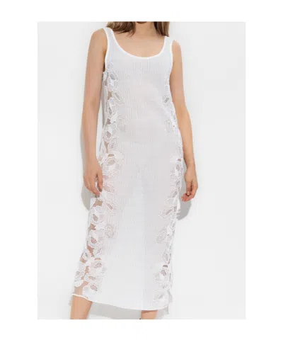 Alaïa Lace Dress In White
