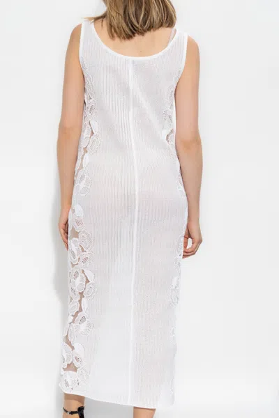 Alaïa Lace Dress In White