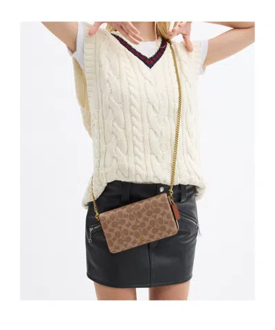 Coach Mila Crossbody Bag In Signature Canvas