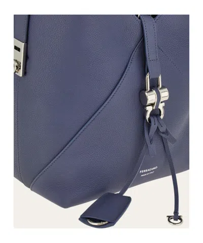 Ferragamo Small V-shaped Shoulder Bag