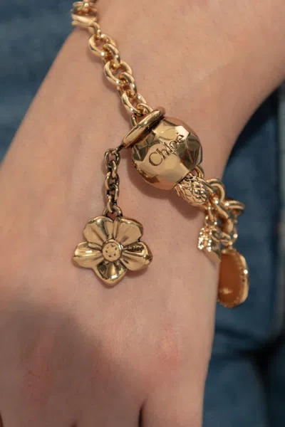 Chloé Flower Dice Bracelet Charm