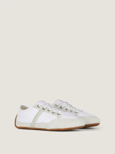 Givenchy Slim Sneakers In Nylon And Suede