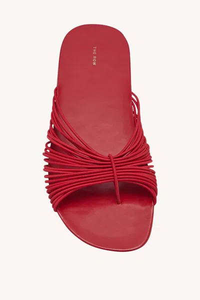 The Row Sara Stretch-leather Slides