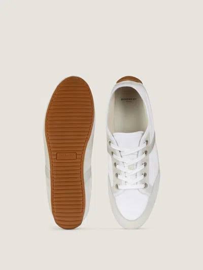 Givenchy Slim Sneakers In Nylon And Suede
