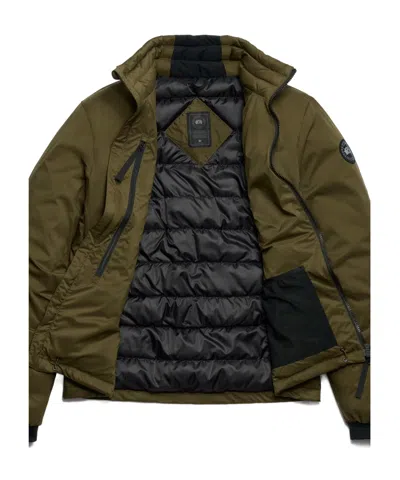 Canada Goose Lodge Jacket Black Label In Green