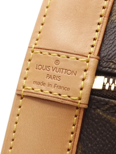 Pre-owned Louis Vuitton 2005 Alma Pm Tote Bag In Brown