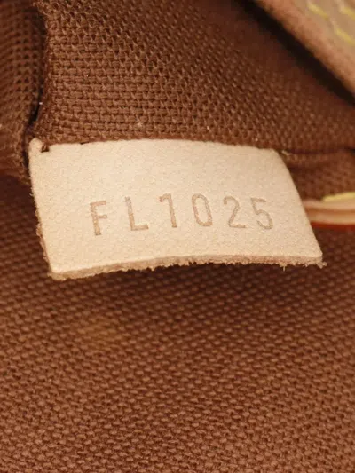 Pre-owned Louis Vuitton 2005 Alma Pm Tote Bag In Brown