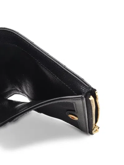 Pre-owned Saint Laurent 2021 Monogram Bi-fold Wallet In Black