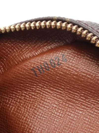 Pre-owned Louis Vuitton 2004 Amazone Monogram Canvas Cross Body Bag In Brown