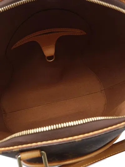 Pre-owned Louis Vuitton 2000 Ellipse Mm Monogram Handbag In Brown