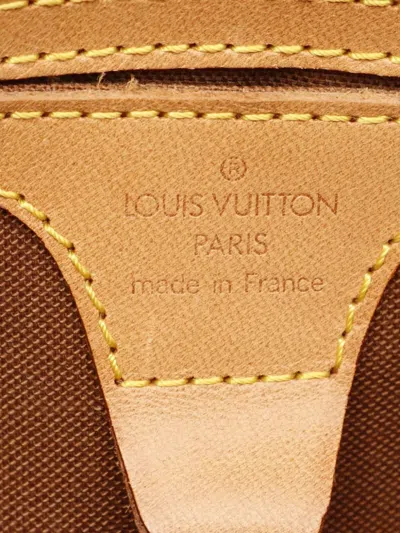 Pre-owned Louis Vuitton 2000 Ellipse Mm Monogram Handbag In Brown