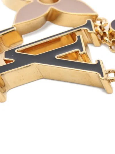 Pre-owned Louis Vuitton 2022 Fleur Monogram Key Ring