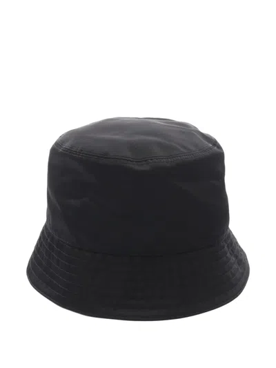 Pre-owned Prada 2020 Re-nylon Bucket Hat In Black
