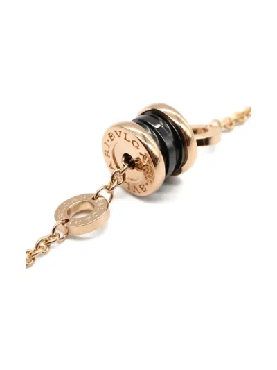 Pre-owned Bvlgari 2010s 18k Rose Gold B.zero1 Bracelet