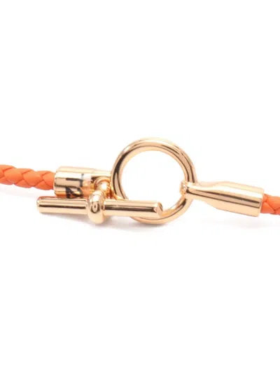 Pre-owned Hermes 2010s Glennan Double Tour Bracelet