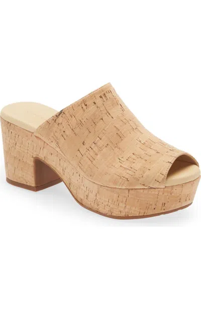 Chocolat Blu Women's Gus Platform Sandal In Cork