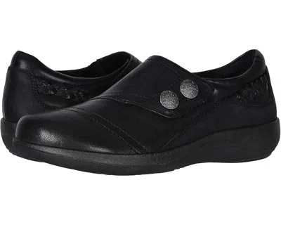Aetrex Karina Dm500w Women's 7.5-8 Black Leather Monk Strap Dress Shoes Khd1384
