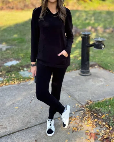 Milio Milano Knit Drawstring Pants In Black