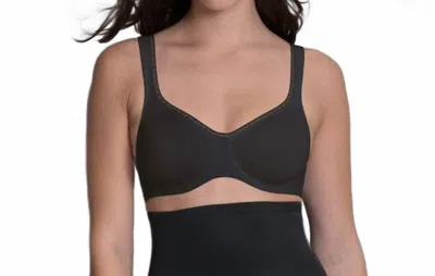 Anita Rosa Faia Twin Seamless Comfort Wire-free Bra In Black