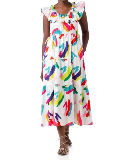 Crosby By Mollie Burch Margot Dress In South Beach In Multi