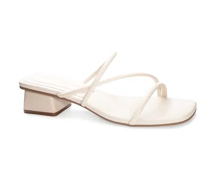 Cl By Laundry Women's Chloe Strappy Heel In White